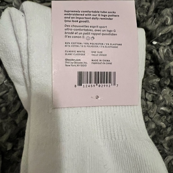 Sold out/Limited Edition/Lavender Socks by Glossier-They will not be coming back - Picture 5 of 7